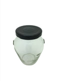 314ml Orcio Jars with 63mm Black Pop-up lids