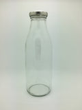 500ml Vintage Milk Bottle with 43mm Silver twist lid