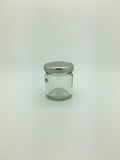 41ml Mini Round Glass Jar with 43mm Silver wist lid