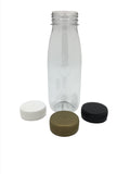 250ml PET Round Juice Bottle with 38mm Caps