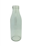 1 Ltr (1000ml) Glass Vintage Milk Bottle with 43mm twist lid