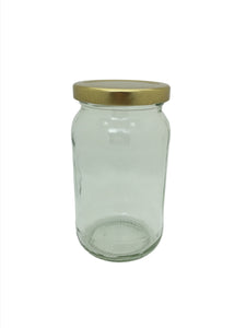 1lb (380ml) Round Jam Jar with 63mm twist lid