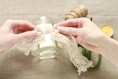 Stocking Glass Jars for Mother’s Day Gifting