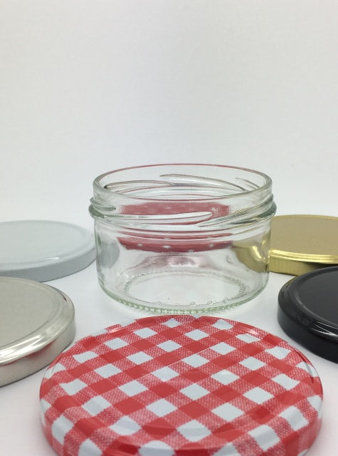 Spotty Lids for Jam Jars | Glass Jars and Bottles