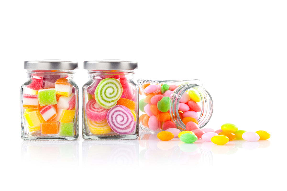 Sweet Jars Tagged "Mini Sweet Jars" Glass Jars and Bottles