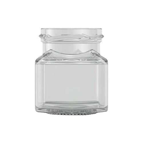 Square Food Jar 130ml 53mm lid