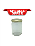 Round Jam Jar | 156ml | 53mm lid