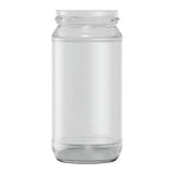 Round Jam Jar 16oz Pickle 70mm lid