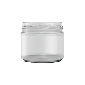 Squat Round Jam Jar 200ml 70mm lid