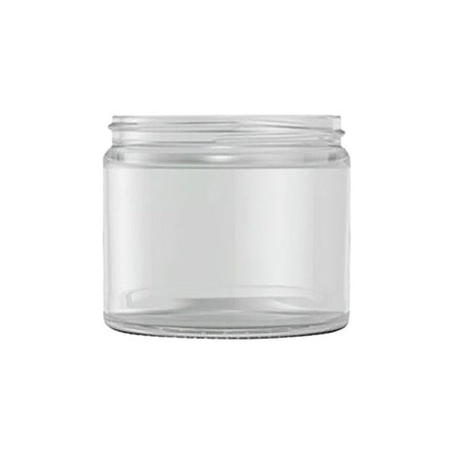 Clear Glass Round Ointment Jar 250ml 83mm cap