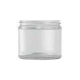 Clear Glass Round Ointment Jar 250ml 83mm cap