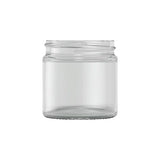 Clear Glass Round Ointment Jar 60ml 51mm cap