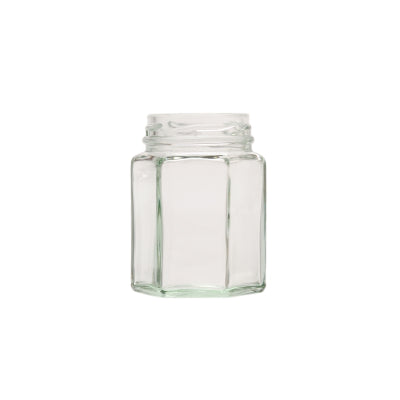 12oz HEX FOOD JAR 63T/O