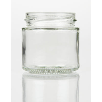 125ml PANELLED FOOD JAR 58T/O
