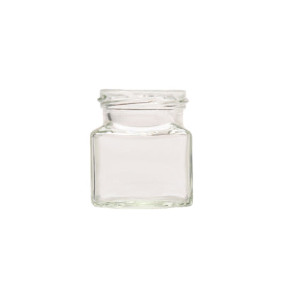 130ml SQUARE PRESERVE JAR
