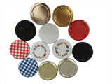 63mm Silver twist off lids