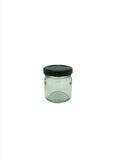 41ml Mini Round Glass Jar with 43mm Black twist lid