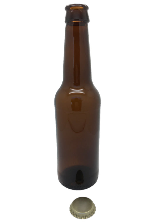 330ml Amber Beer Bottle