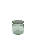 125ml Panelled Round Jam Jar with 58mm twist lid