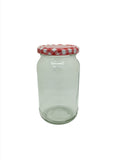 1LB Round Jam Jar Bulk Pallet With Lids