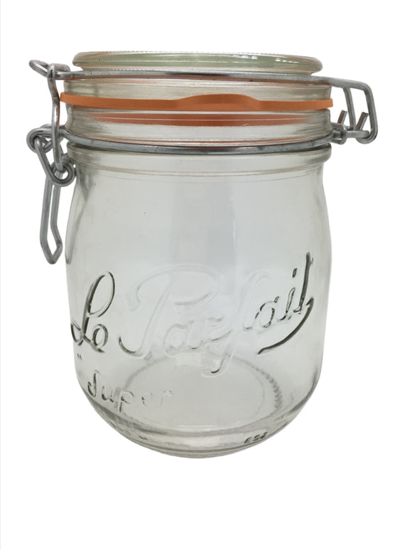 750ml Le Parfait clip top preserving jar