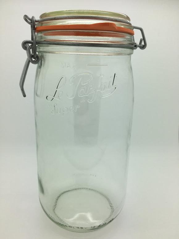 750ml Le Parfait clip top preserving jar
