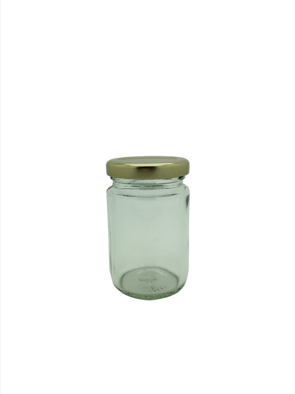 3.5oz Round Mustard Jar with 48mm twist lid