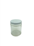 7oz (190ml) Panelled Round Jam Jar with 63mm twist lid.