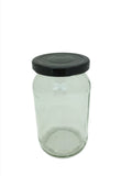 1lb (380ml) Round Jar with 63mm twist lid