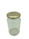 1lb (380ml) Round Jar with 63mm twist lid