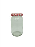 1lb (380ml) Round Jar with 63mm twist lid