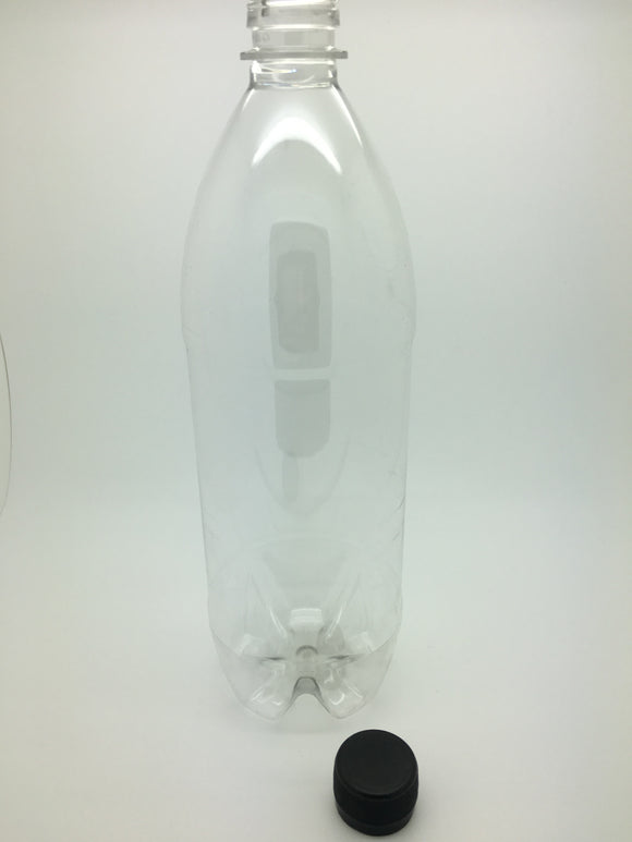 1000ml 1Ltr PET Clear Bottle with 28mm Cap