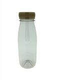 250ml PET Round Juice Bottle with 38mm Caps