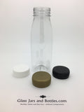250ml PET Round Juice Bottle with 38mm Caps