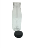 250ml PET Round Juice Bottle with 38mm Caps