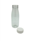 250ml PET Round Juice Bottle with 38mm Caps