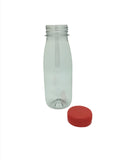 250ml PET Round Juice Bottle with 38mm Caps