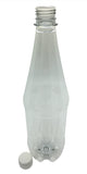1 Litre Long Neck PET Water Bottle with black or white 28mm cap