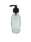 200mk Clear Round Alpha Bottle with 28mm Cap