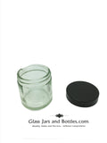 60ml clear round squat ointment jar