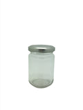 156ml straight sided round jam jar with 53mm twist lid