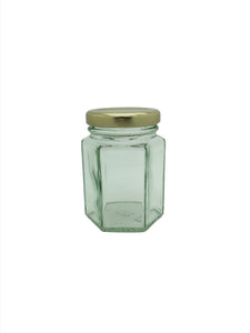 4oz (110ml) Hexagonal Jar with 48mm twist lid
