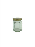 2oz (55ml) mini Hexagonal Jar with 43mm twist lid
