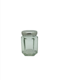 2oz (55ml) mini Hexagonal Jar with 43mm twist lid